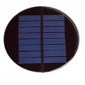 mini solar panel 80mm diameter 6V 80mAh Circle shape polycrystalline