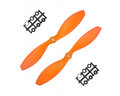 Orange HD Propellers 7038(7X3.8) ABS Orange 1CW+1CCW-1pair
