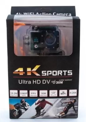 Garundropsy 1080P ACTION CAMERA SPORT 4K ACTION CAM Sports and Action Camera Sports and Action Camera  (Multicolor, 16 MP)