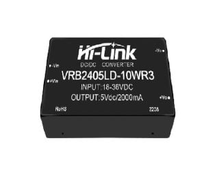 HLK-10D2405B wide voltage 18~36V to 5V2A10W DC-DC power module