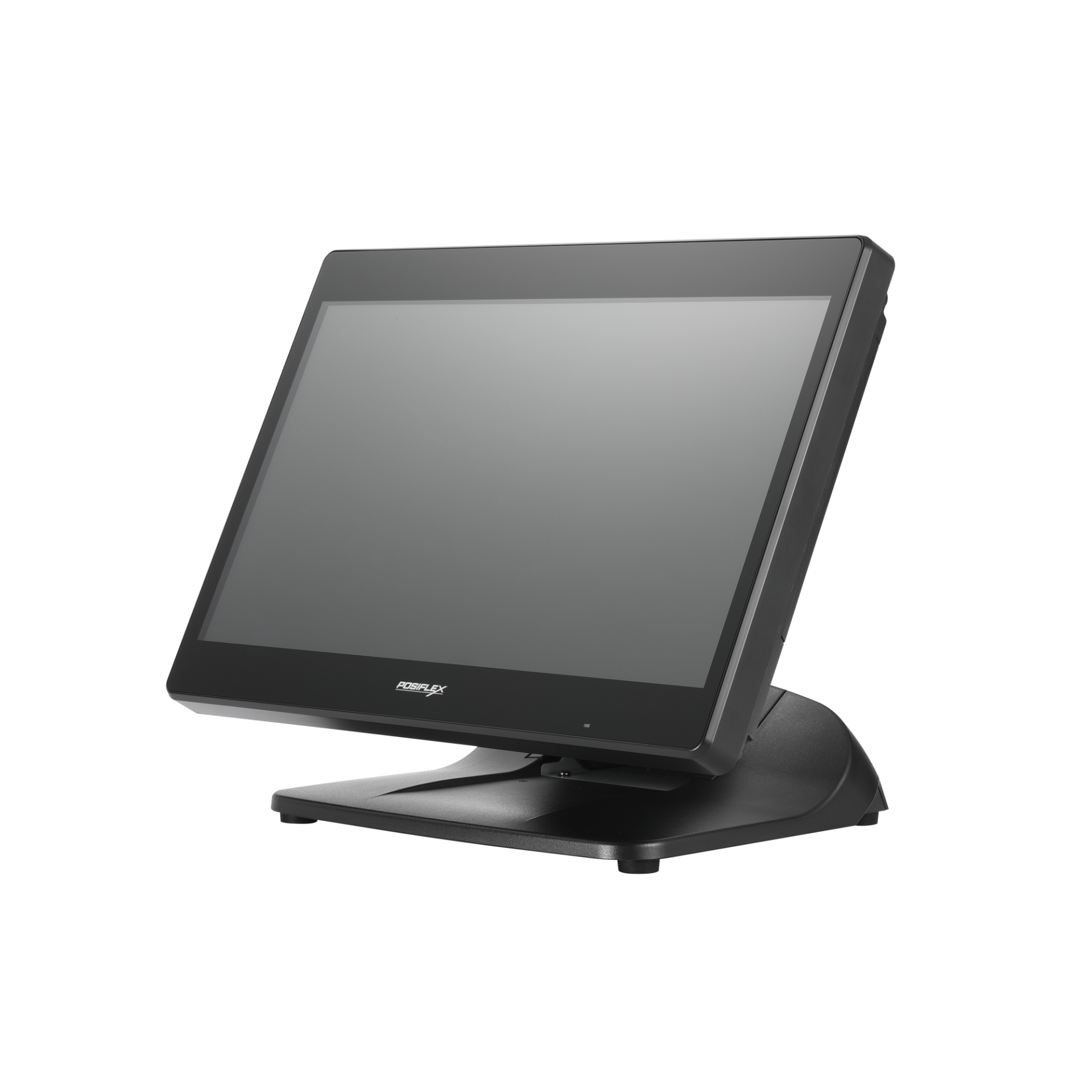 Posiflex PS-3616-G2 15.6-inch touch POS terminal on tilt stand