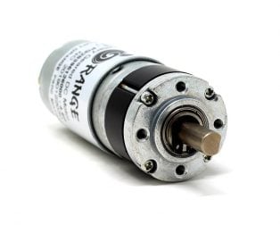 Orange Planetary Gear DC Motor 12V 427 RPM 12.5 N-cm PG28M395-11.2K