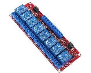 8 Channel Relay Module 24V High and Low Level Trigger Relay Module