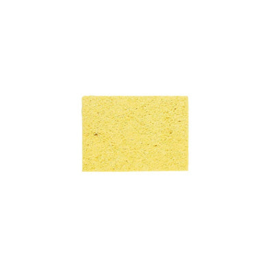 Soldering Iron Tip Cleaning Yellow Rectangle  Sponge  5.5cm x 7cm