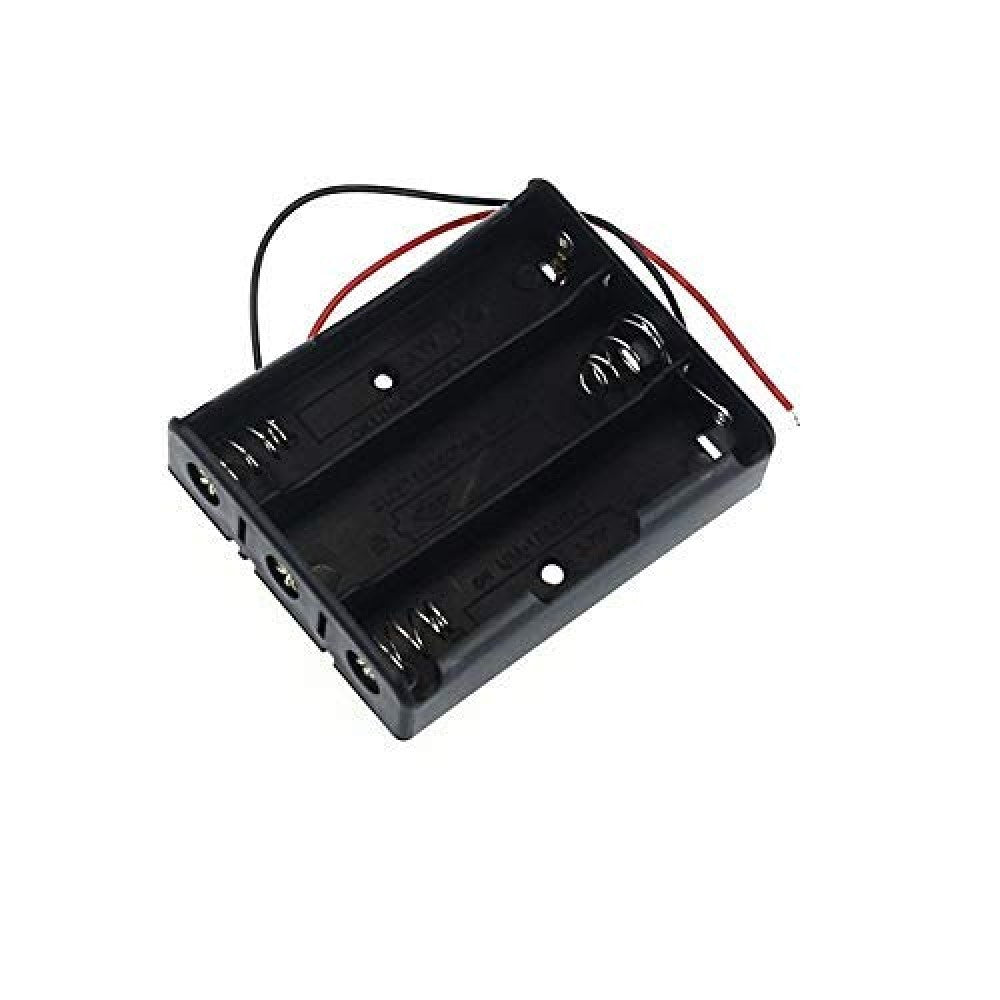 18650 3S Cell Holder Spring End with Wire — Tech Depot India