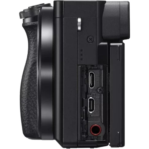 Sony Alpha ILCE-6100X with Upgraded SELP1650 (Ver 2) Power Zoom Lens + SEL55210 Lens