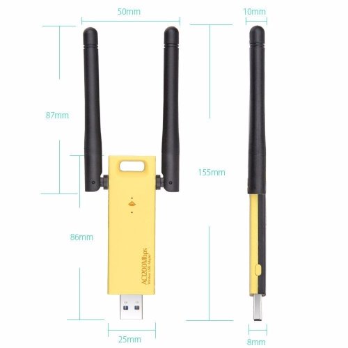 Dual Band WiFi RTL8812AU