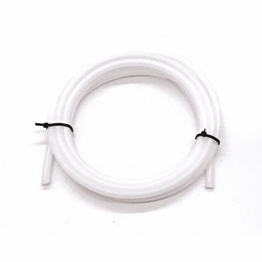 PTFE 2x4mm White Teflon Tube for 3mm 3D Printer Filament - 1 Meter (2mm ID X 4mm OD)