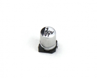 1 uF 50V Surface Mount Electrolytic Capacitor (Pack of 20)