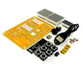 Orange -Electronic DIY Kit MCU Computer Game Machine DIY Snake Electronic for Tetris/Snake/Plane/RacingDot Matrix Game Kit Electronica