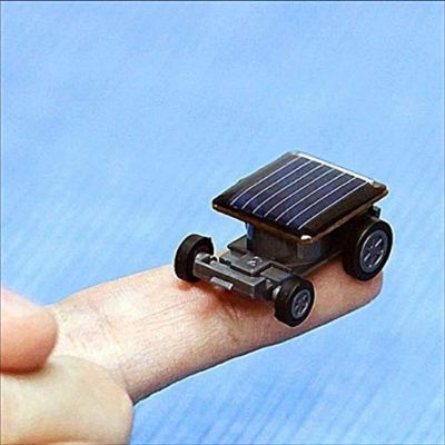 Solar Car Gadget Smallest Solar Power Mini Toy Car