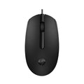 HP M10 wired USB optical mouse in black