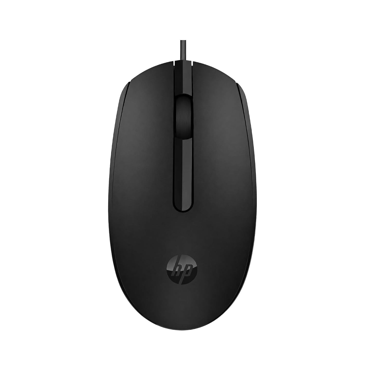 HP M10 wired USB optical mouse in black