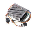 12V 24V 36V 40A PWM DC Motor Speed Controller Forward Reverse Adjustable Knob Switch with Case