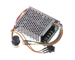 12V 24V 36V 40A PWM DC Motor Speed Controller Forward Reverse Adjustable Knob Switch with Case