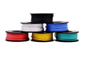 Plusivo 22AWG 600V 6 Colour Tinned Hook Up Wire Kit – Multicore - The Tech Depot