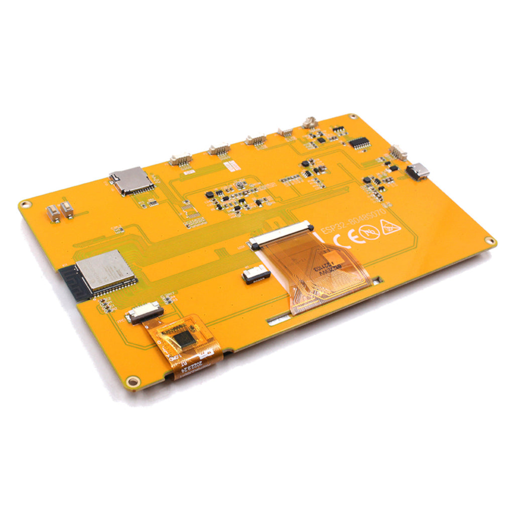 7 Inch LCD Touch Display I2S Audio output with ESP32-S3 Development Board