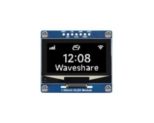 Waveshare 1.54inch OLED Display Module, 128×64 Resolution, SPI / I2C Communication white