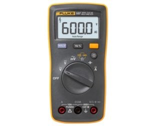 Fluke 107 Palm-Sized, CAT III Digital Multimeter
