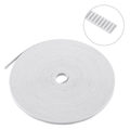 6mm Timing Belt 3D Printer Belt White GT2 Open Synchronous Belt PU with Steel Core -1 Meter