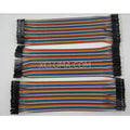 120 Pcs | Male To Female|Male To Male|Female To Female|Jumper Wires 20Cm - The Tech Depot