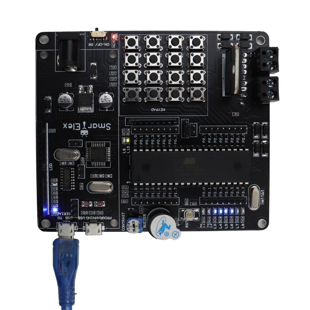 SmartElex AT89S52  Development Board