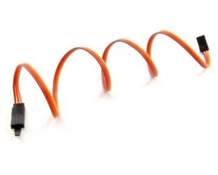 SafeConnect Flat 45CM 22AWG Servo Lead Extension (JR) Cable with Self Locking Hook – 1PCS