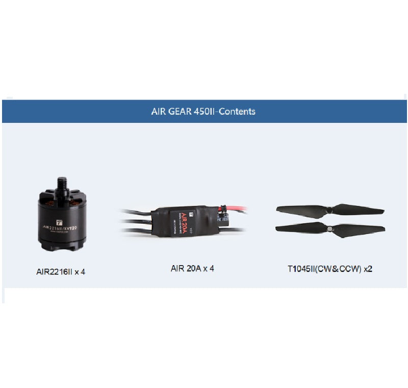 T Motor Air Gear 450 Combo