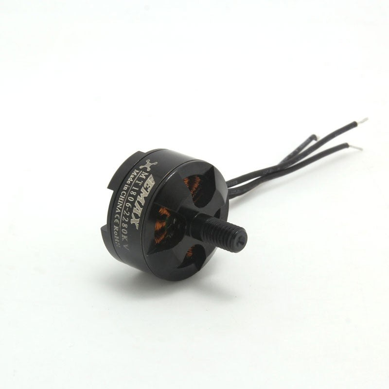 EMAX MT1806 Brushless DC Motor KV2280 (Original) – Red Cap (CCW Motor Rotation)