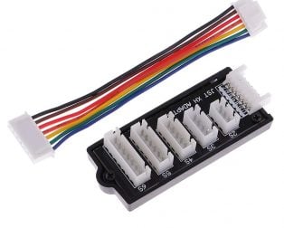 JST-XH Battery Charger Balance Board for 2S to 6S Packs