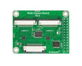 Arducam Multi Camera Adapter Module V2.2 for Raspberry Pi Camera Module 3 12MP IMX708 / 5MP OV5647 / 8MP IMX219 / 12MP IMX477 Camera