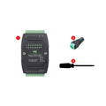 Industrial 8-Ch Digital Input & Output Module, DC 7~36V Wide Voltage Power Supply, Modbus RTU Protocol