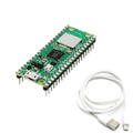 Raspberry Pi Pico W with Headers Soldered and USB Cable - The Tech Depot