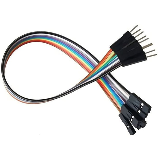 Male to Female jumper wires (20cm)  (20pcs) - The Tech Depot