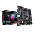 GIGABYTE B550M Gaming with Pure Digital VRM Solution, PCIe 4.0/3.0 x4 M.2,0, Smart Fan 5, Q-Flash Plus RGB Fusion 2.