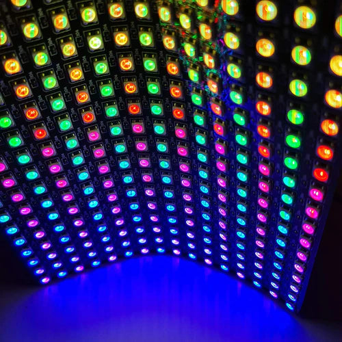 16x16 Flexible WS2812B  Addressable LED Matrix Panel