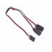 1JR Male To 2 Futaba Female Y Type Servo Extension Wire(300mm)