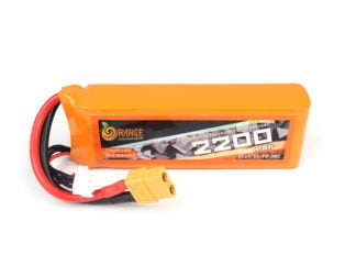 Orange 11.1V 2200mAh 30C 3S Lithium Polymer Battery Pack