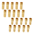 3.5mm Male Female Banana Plug Bullet Connector (Pack of 10)