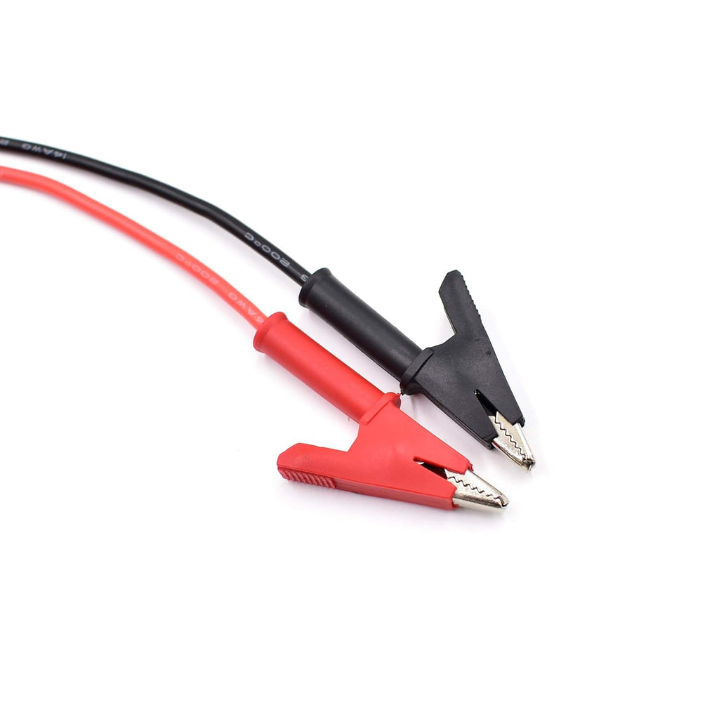 Alligator Clip Wires with Crocodile Clips/Alligator (Clips Pack of 2)