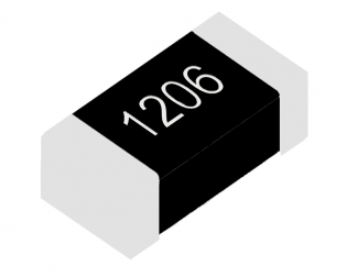 4.7k Ohm 1/4W 1206 Surface Mount Chip Resistor (Pack of 100)