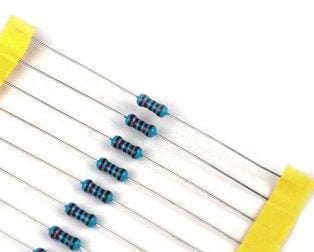 22k Ohm 0.25W Metal Film Resistor (Pack of 100)