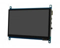 Waveshare 7inch 1024×600 Capacitive Touch QLED Quantum Dot Display With G+G Toughened Glass Panel And Various Systems Support