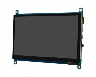 Waveshare 7inch 1024×600 Capacitive Touch QLED Quantum Dot Display With G+G Toughened Glass Panel And Various Systems Support