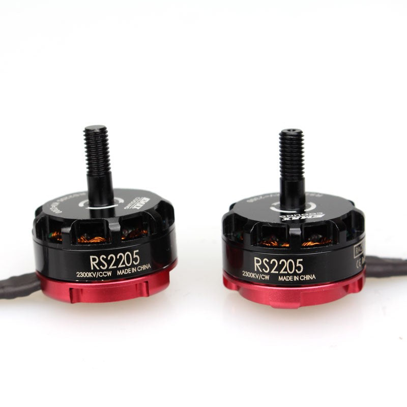 EMAX RS2205 KV2300 Brushless DC Motor for FPV Racing Drone ? Black Cap (CW)