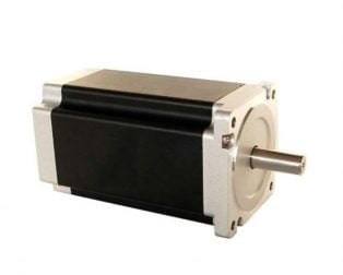 JK57HS112-3004-17F NEMA23 30.61 kg-cm Hybrid Stepper Motor – D-Type Shaft