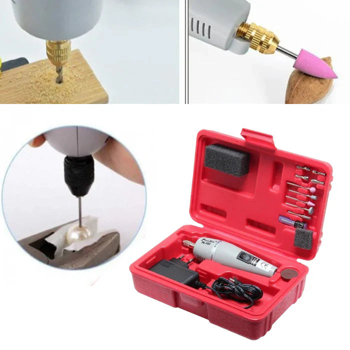 12V Mini Portable Handheld Compact Electric Drill and Grinder mini hand drill micro-drill Electric grinding