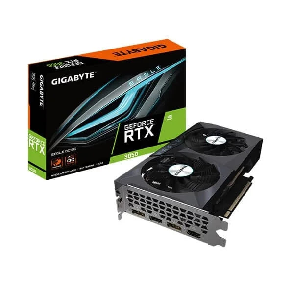 Gigabyte GeForce RTX 3050 Eagle OC 8GB GDDR6 Graphics Card