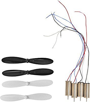 Coreless Motor and Propeller(8x20mm)(Pack of 4)