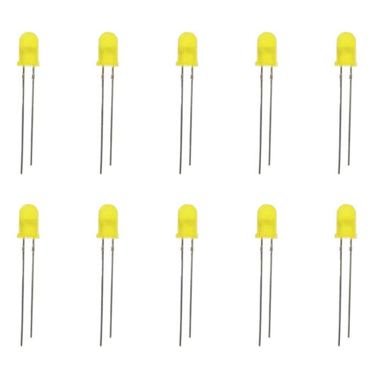 5mm Yellow LED(Pack of 10)